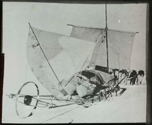 Image of Peary's Sledge on Ice Cap